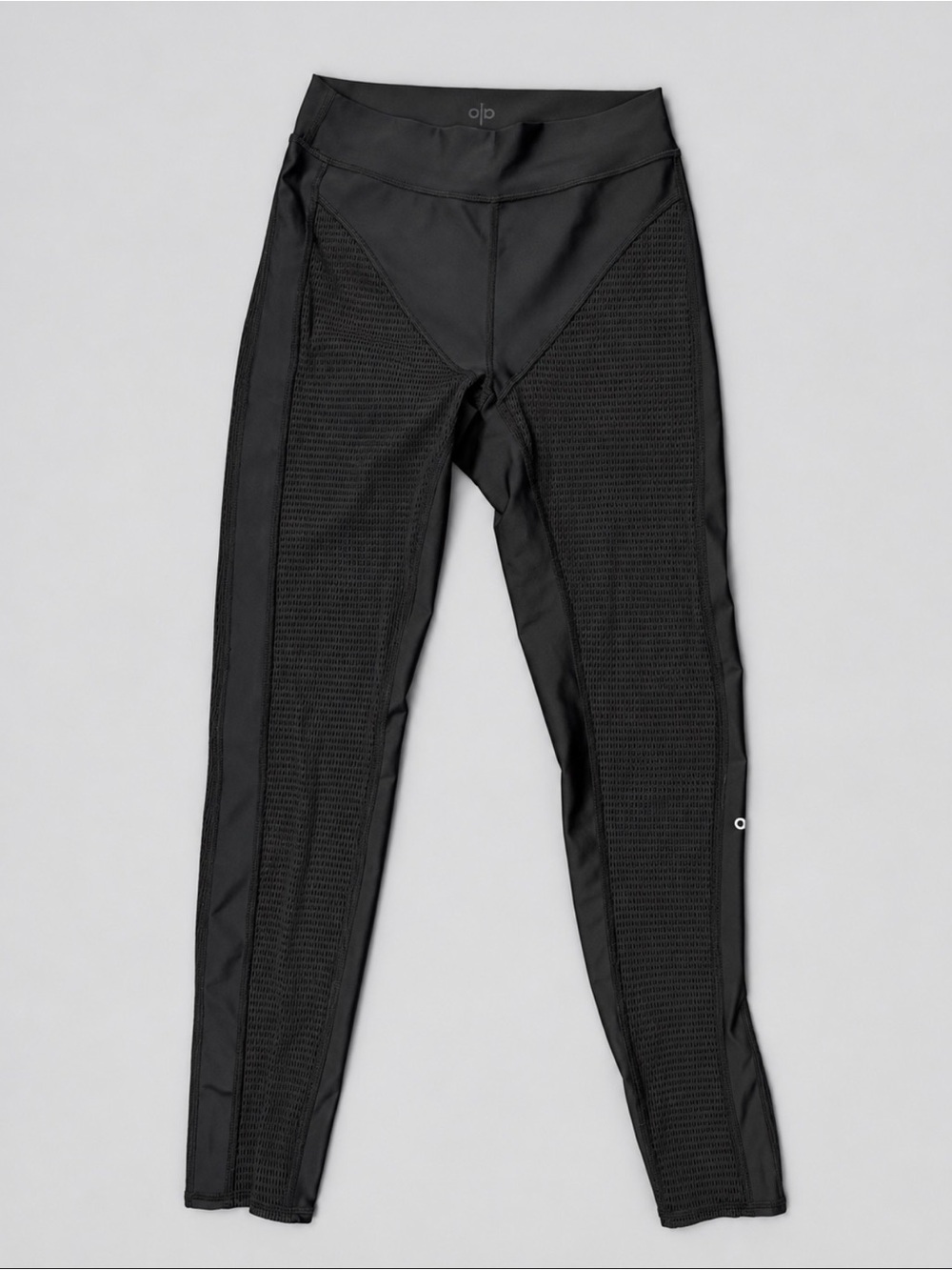 ALO Yoga Black High Waist Airlift Mesh Leggings Large